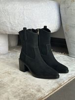 نیم بوت نوک تیز جیر