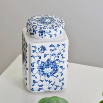 بانکه  طرحدار آبی کوچک