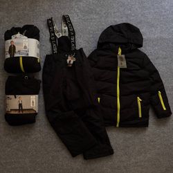 ست کاپشن و شلوار اسکی بچگانه کرِین کد EU3428