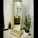 آیینه قدی چوبی پایه دار کد 10702