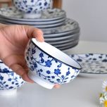 سرویس غذاخوری آبی گلدار