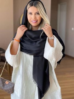 روسری نخی بامبو قواره 140