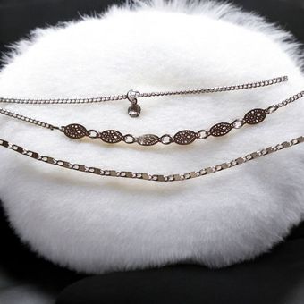 پک پابند نقره ای  3 تایی کد S301