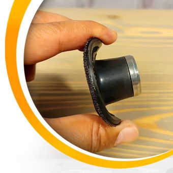 پد سنباده منعطف 6 سانت