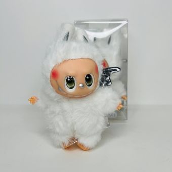 لبوبو آنجل 22 سانتی باکس دار مفصلی سفید و قهوه ای