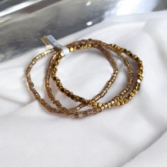 پک دستبند کشی طلایی کد K100