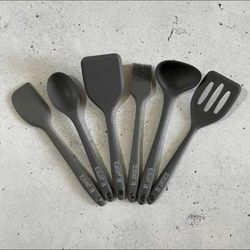 ست کفگیر ملاقه سیلیکونی سایز 20 الگانت