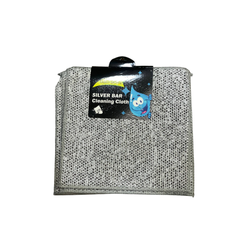 اسکاچ نقره ای دو لایه و حوله 5 عددی