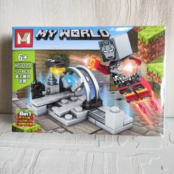 لگو ساختنی ماینکرافت مدل قهرمان کد7 | همراه با مینی فیگور | فروشگاه ماینکرافت کالا