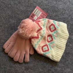 ست کلاه و دستکش دخترانه alive کد EU3530