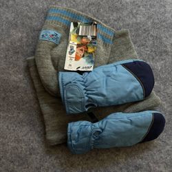 ست کلاه و دستکش و اسکارف پسرانه alive کد EU3531