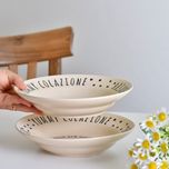 بشقاب گود کرم تکست