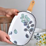 تابه بیضی طرح برگ