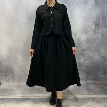 ست کت و دامن مخمل کبریتی بوخی کدDK102