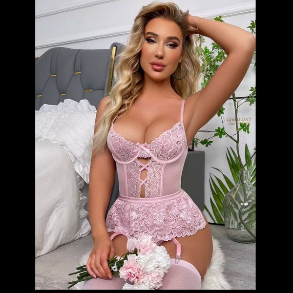 بادی فانتزی فنردار به همراه جوراب کد 2036.3