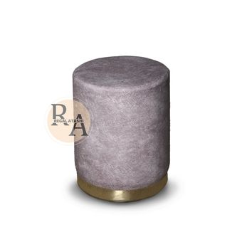 پاف استوانه پایه طلایی