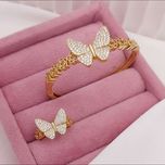 دستبند انگشتر پروانه