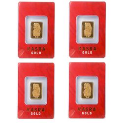 شمش به عیار 955 برند کسری بسته چهار عددی