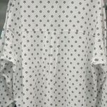 شومیز گلدار وارداتی نخی با کیفیت عالی