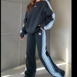 ست پارچه دورس دونخ پنبه بغل جین دوزی