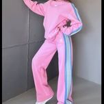 ست پارچه دورس دونخ پنبه بغل جین دوزی