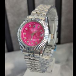 ساعت مچی زنانه رولکس مدل دیت جاست