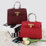 کیف مجلسی زنانه پرادا آویز قفل دار شیک و خاص