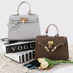 کیف مجلسی زنانه پرادا آویز قفل دار شیک و خاص