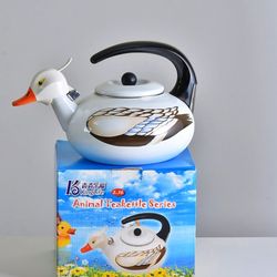 کتری لعابی اردک فانتزی