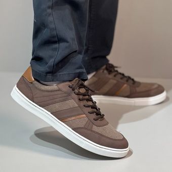 خرید کفش اسپرت مردانه سبک کفش استوک ونس قهوه ای مردانه برند لیورجی