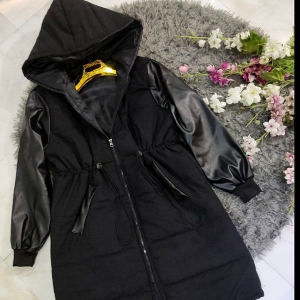 کاپشن بلند زنانه مدل نیکا ، شیک مناسب زمستان