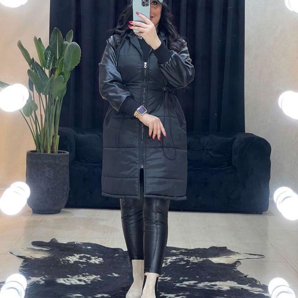 کاپشن بلند زنانه مدل نیکا ، شیک مناسب زمستان