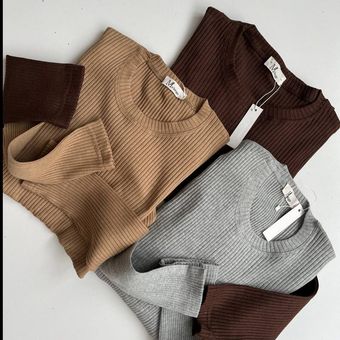 بلوز یقه گرد پنبه کبریتی