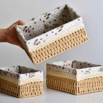 سبد داخل پارچه مستطیلی