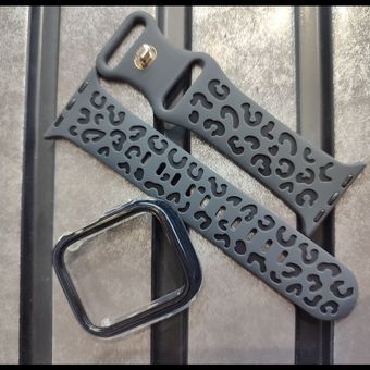 ست بند و گارد ساعت هوشمند مدل پلنگی