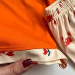 ست راحتی بلوز آستین سه ربع و شلوار فانتزی