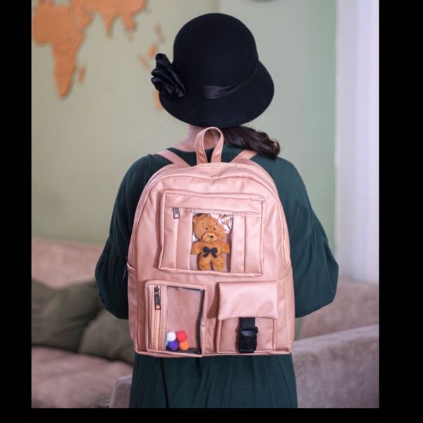 کوله پشتی فانتزی دخترانه در رنگهای پاستیلی کد 1570