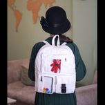 کوله پشتی فانتزی دخترانه در رنگهای پاستیلی کد 1570