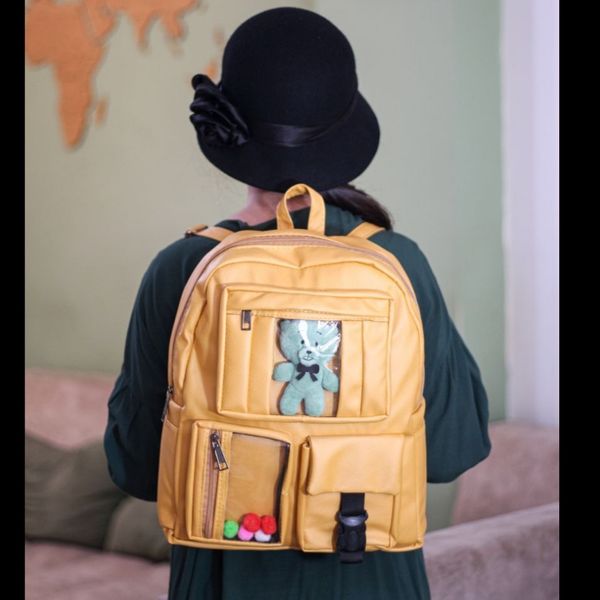 کوله پشتی فانتزی دخترانه در رنگهای پاستیلی کد 1570