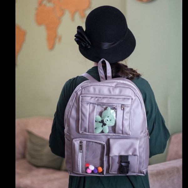 کوله پشتی فانتزی دخترانه در رنگهای پاستیلی کد 1570