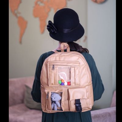 کوله پشتی فانتزی دخترانه در رنگهای پاستیلی کد 1570