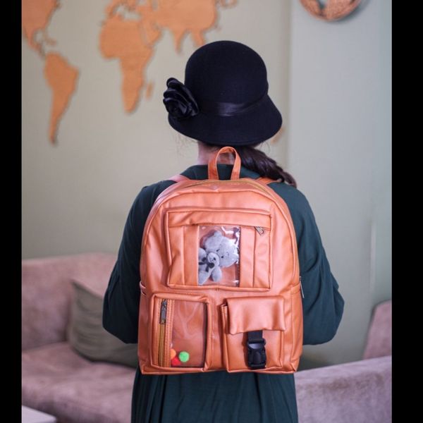 کوله پشتی فانتزی دخترانه در رنگهای پاستیلی کد 1570