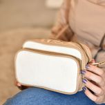 کیف دوشی زنانه کنف نخ پنبه کد 1683