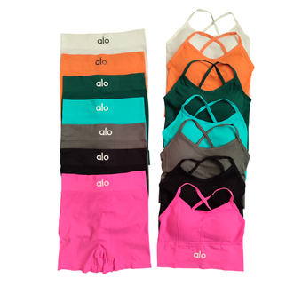 ست نیم تنه شورتک بندی الو 11500300