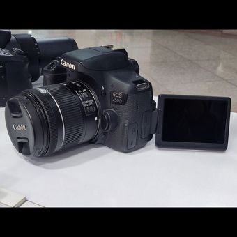 دوربین دیجیتال کانن 750D / Kiss X8i به همراه لنز 18-55 میلی متر STM ( کارکرده )