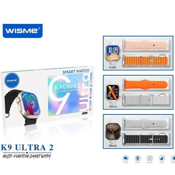 #ساعت و اپل واچ  مدل WISMI K9 ULTRA 2