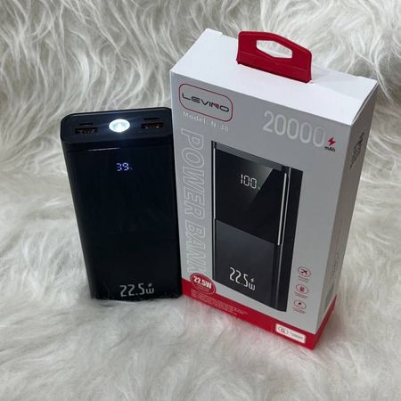 پاوربانک اورجینال 20000 میلی امپر LEVINO N3