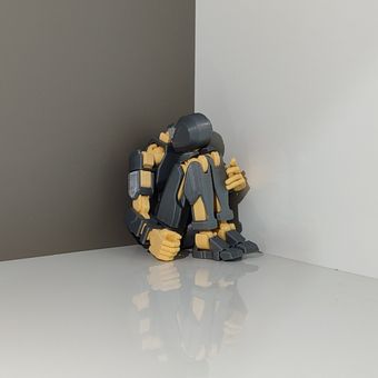 دامی 13 طوسی کرم اکشن فیگور dummy13