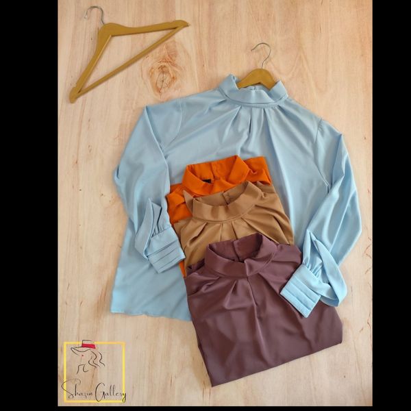 شومیز آستین گره