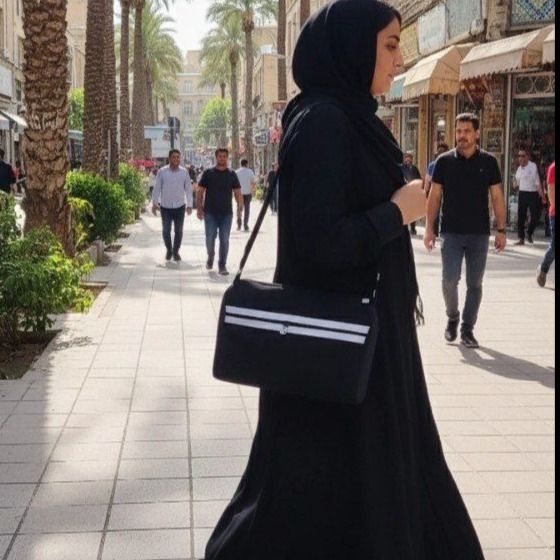 کیف دوشی زنانه کیف دوشی دخترانه کد 1799